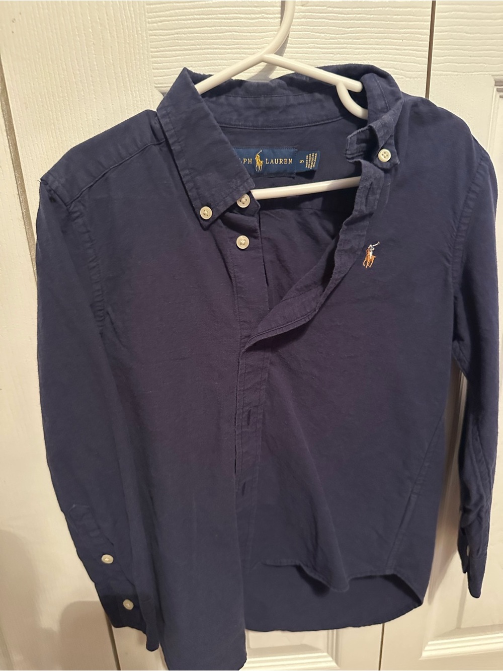 Polo by Ralph Lauren Navy Button-Down Shirt
